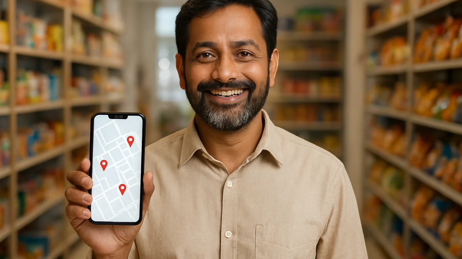 Local SEO helping a small business in Delhi get found on Google Maps
